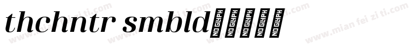 athachantr semibold字体转换